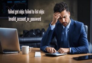 failed get objs: failed to list objs: invalid_account_or_password